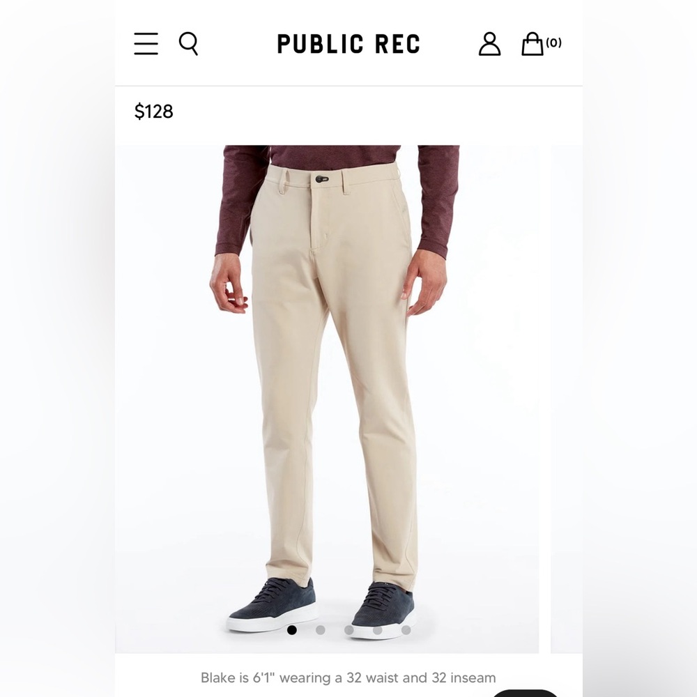 Public Rec Gamechanger Pants 40x30
